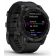 Часы Garmin Fenix 7 Solar, темносерый с черным силиконом 010-02540-11