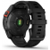 Часы Garmin Fenix 7 Solar, темносерый с черным силиконом 010-02540-11