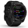 Часы Garmin Fenix 7X Sapph Sol черный DLC титан с черным силиконом 010-02541-23