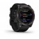 Часы Garmin  Fenix 7X Sapph Sol карбоново-серый DLC титан с черным силиконом 010-02541-11