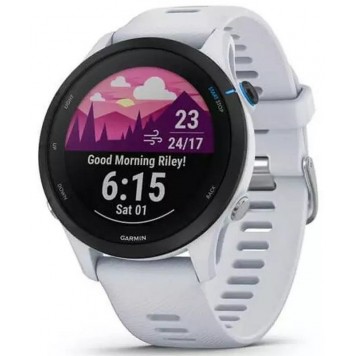 Часы Garmin Forerunner 255 Music WiFi белые 010-02641-31