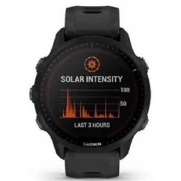 Часы  Garmin Forerunner 955, Solar, EMEA, черные 010-02638-20-1