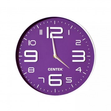Часы настенные Centek СТ-7101 Violet