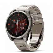 Часы с навигатором Garmin fenix 8 47mm AMOLED сапфир светлый титан 010-02904-40 Часы с навигатором Garmin fenix 8 47mm AMOLED сапфир светлый титан 010-02904-40