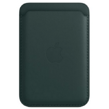 Чехол-бумажник iPhone Leather Wallet with MagSafe - Forest Green