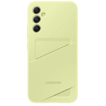 Чехол для Galaxy A34 Card Slot Cover (EF-OA346TGEGRU) lime