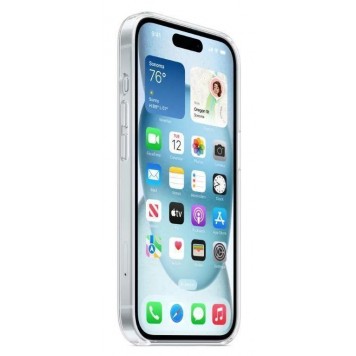 Чехол для iPhone 15 Clear Case with MagSafe (MT203ZM/A)-1