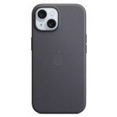 Чехол для iPhone 15 FineWoven Case with MagSafe - Black (MT393ZM/A) Чехол для iPhone 15 FineWoven Case with MagSafe - Black (MT393ZM/A)