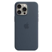 Чехол для iPhone 15 Pro Max Silicone Case with MagSafe - Storm Blue (MT1P3ZM/A) Чехол для iPhone 15 Pro Max Silicone Case with MagSafe - Storm Blue (MT1P3ZM/A)