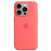 Чехол для iPhone 15 Pro Silicone Case with MagSafe - Guava, (MT1G3ZM/A) Чехол для iPhone 15 Pro Silicone Case with MagSafe - Guava, (MT1G3ZM/A)