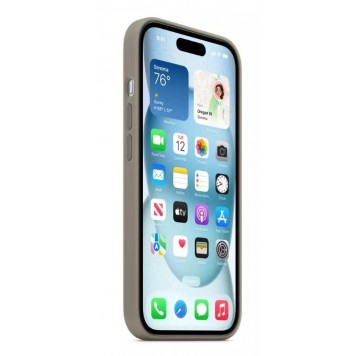 Чехол для iPhone 15 Silicone Case with MagSafe - Clay (MT0Q3ZM/A)-1