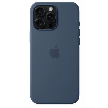 Чехол для iPhone 16 Pro Max Silicone Case with MagSafe - Denim (MYYU3ZM/A)