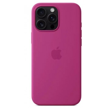 Чехол для iPhone 16 Pro Max Silicone Case with MagSafe - Fuchsia (MYYX3ZM/A)-1
