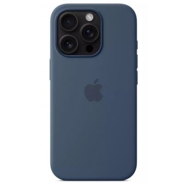Чехол для iPhone 16 Pro Silicone Case with MagSafe - Denim (MYYK3ZM/A)