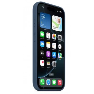 Чехол для iPhone 16 Pro Silicone Case with MagSafe - Denim (MYYK3ZM/A)-1
