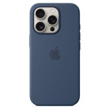 Чехол для iPhone 16 Pro Silicone Case with MagSafe - Denim (MYYK3ZM/A)-2