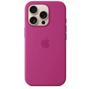 Чехол для iPhone 16 Pro Silicone Case with MagSafe - Fuchsia (MYYN3ZM/A)