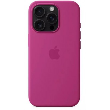 Чехол для iPhone 16 Pro Silicone Case with MagSafe - Fuchsia (MYYN3ZM/A)-1