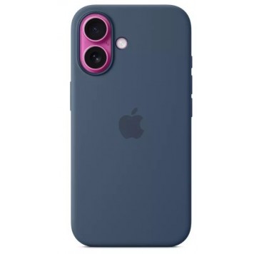 Чехол для iPhone 16 Silicone Case with MagSafe - Denim (MYY23ZM/A)