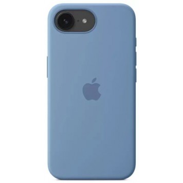 Чехол для iPhone 16e Silicone Case – Winter Blue (MD3Q4ZM/A)-1