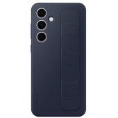 Чехол для Samsung Galaxy (S24 FE) Standing Grip Case - Blue black EF-GS721CNEGRU Чехол для Samsung Galaxy (S24 FE) Standing Grip Case - Blue black EF-GS721CNEGRU