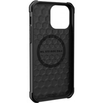 Чехол для телефона UAG Max Metropolis LT Kevlar BLACK 11316O183940 для iPhone 13 Pro Max-4