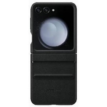 Чехол для Z Flip5 Flap ECO-Leather Cover, EF-VF731PBEGRU, Black-2