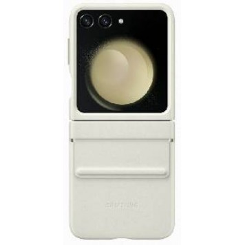 Чехол для Z Flip5 Flap ECO-Leather Cover, EF-VF731PUEGRU, Cream-2