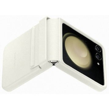 Чехол для Z Flip5 Flap ECO-Leather Cover, EF-VF731PUEGRU, Cream-4