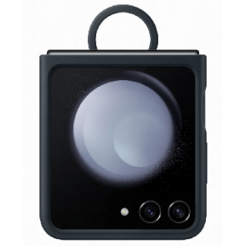 Чехол для Z Flip5 Silicone Cover with Ring, EF-PF731TNEGRU, Indigo-1