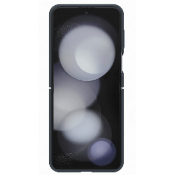 Чехол для Z Flip5 Silicone Cover with Ring, EF-PF731TNEGRU, Indigo-3