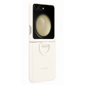 Чехол для Z Flip5 Silicone Cover with Ring, EF-PF731TUEGRU, Cream Чехол для Z Flip5 Silicone Cover with Ring, EF-PF731TUEGRU, Cream