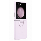 Чехол для Z Flip5 Silicone Cover with Ring, EF-PF731TVEGRU, Lavender Чехол для Z Flip5 Silicone Cover with Ring, EF-PF731TVEGRU, Lavender