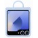 Чехол для Samsung Galaxy Z Flip6 Silicone Case EF-PF741TLEGRU Blue