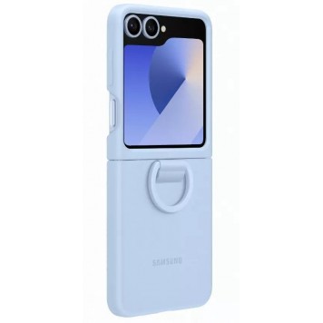 Чехол для Samsung Galaxy Z Flip6 Silicone Case EF-PF741TLEGRU Blue-3