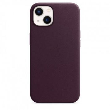 Чехол iPhone 13 Leather Case with MagSafe - Dark Cherry