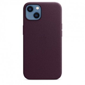 Чехол iPhone 13 Leather Case with MagSafe - Dark Cherry-2