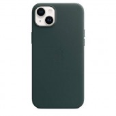 Чехол iPhone 14 Plus Leather Case with MagSafe - Forest Green Чехол iPhone 14 Plus Leather Case with MagSafe - Forest Green