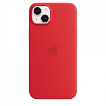 Чехол iPhone 14 Plus Silicone Case with MagSafe - (PRODUCT)RED