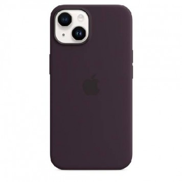 Чехол iPhone 14 Silicone Case with MagSafe - Elderberry