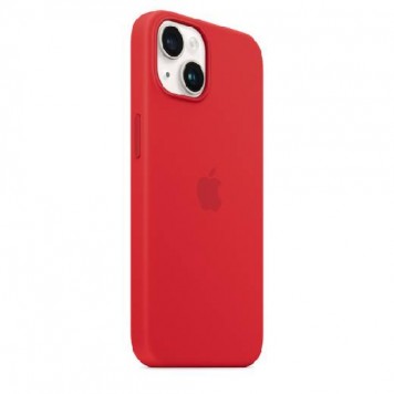 Чехол iPhone 14 Silicone Case with MagSafe - (PRODUCT)RED-1