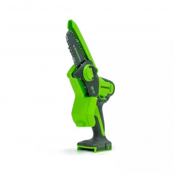 Цепная мини пила аккумуляторная Greenworks G24MCS10 24V 10см без АКБ и ЗУ-2