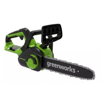 Цепная пила аккумуляторная Greenworks G24CS25K4 24V 25см c АКБ 4Ач и ЗУ