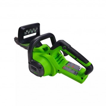 Цепная пила аккумуляторная Greenworks G24CS25K4 24V 25см c АКБ 4Ач и ЗУ-2