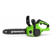 Цепная пила аккумуляторная Greenworks GD24CS30 24V 30см бесщеточная без АКБ и ЗУ