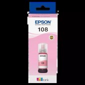 Чернила Epson C13T09C64A 108 EcoTank для L8050/18050 светло-пурпурный Чернила Epson C13T09C64A 108 EcoTank для L8050/18050 светло-пурпурный