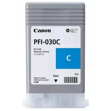 Чернила пигментные Canon Pigment Ink PFI-030 Cyan (для TM240/TM340)