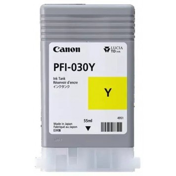 Чернила пигментные Canon Pigment Ink PFI-030 Yellow (для TM240/TM340)