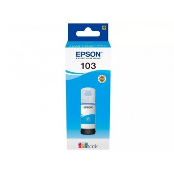 Чернила Epson 103 EcoTank Cyan for L3100310131103150   65ml C13T00S24A(655857)