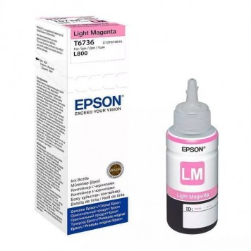 Чернила Epson T6736 (C13T67364A) Light Magenta 70 ml